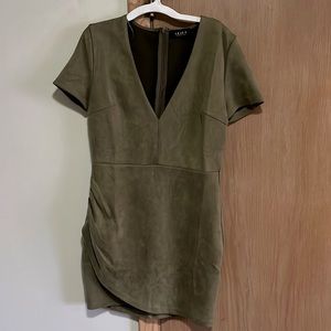 Soft Army Green Dress 🧝‍♀️🌿